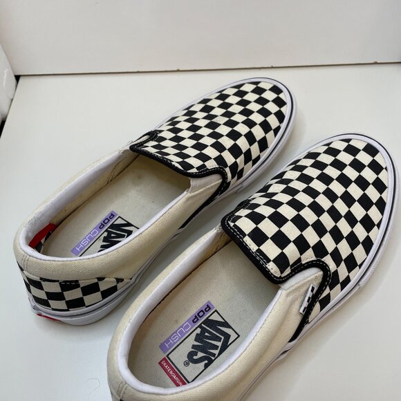 Vans Checkerboard Slip-On PopCush Sz 11 Men's - Picture 2 of 9
